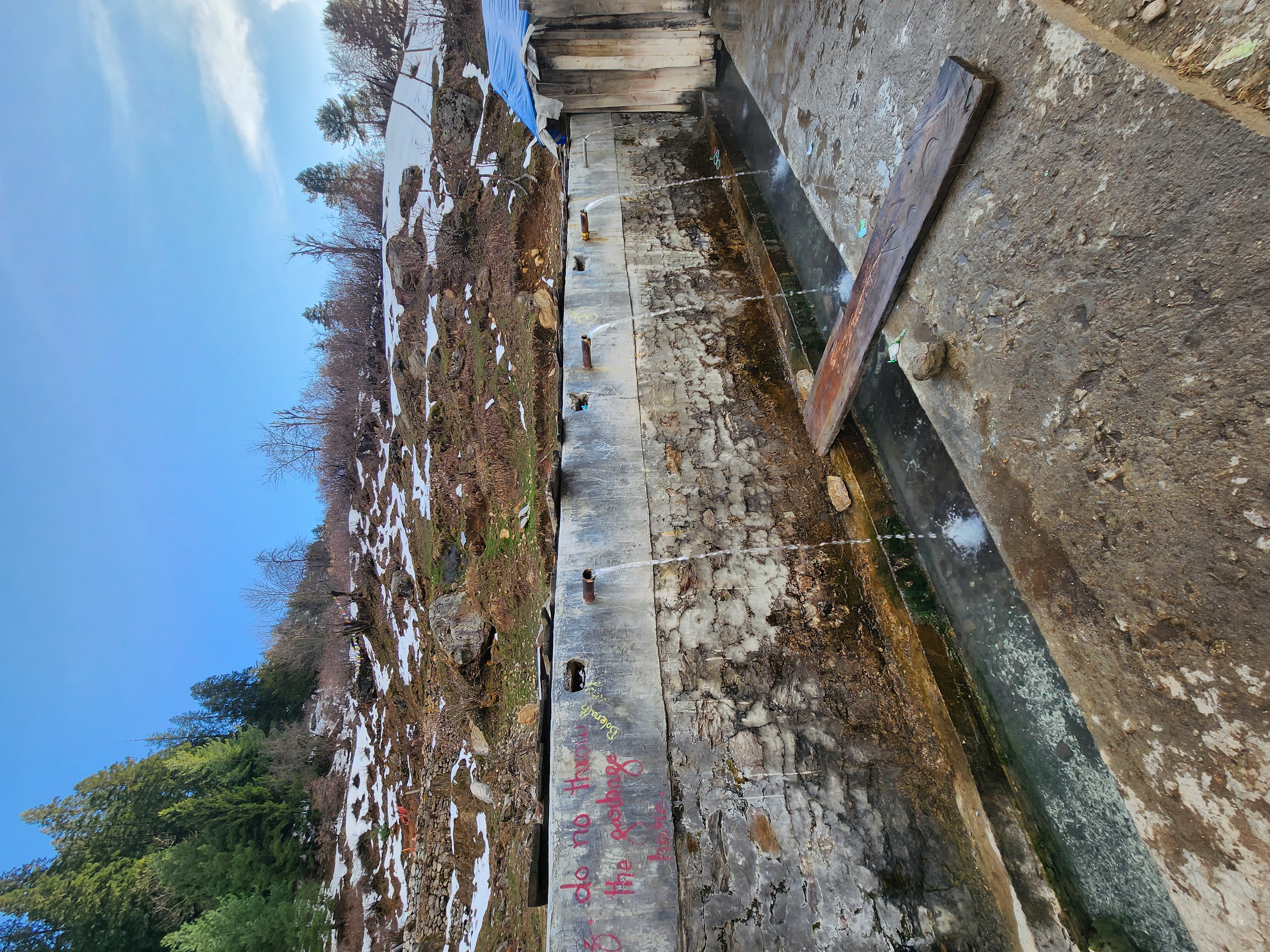 Hot-water springs from Kheerganga